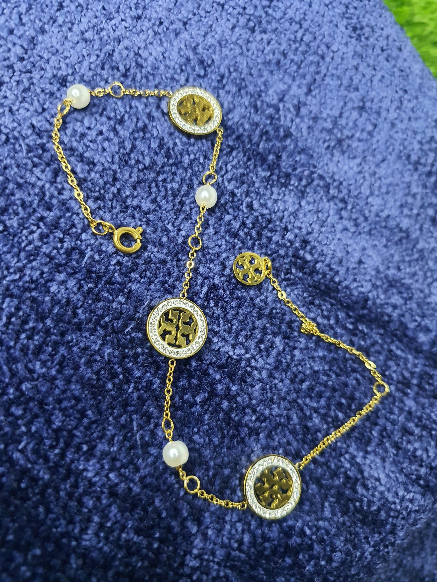 Elegant Tory Round Stainless Steel Earrings for Women | Modern shine, timeless charm - Mux E Mart