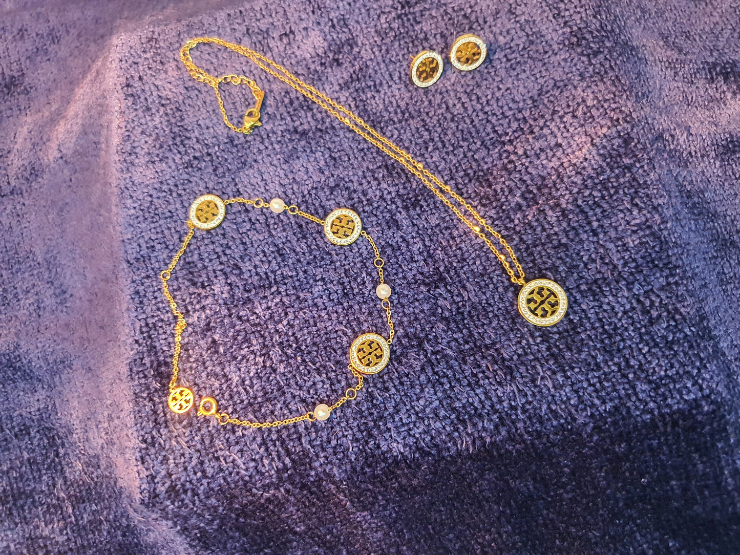 Elegant Tory Round Stainless Steel Earrings for Women | Modern shine, timeless charm - Mux E Mart