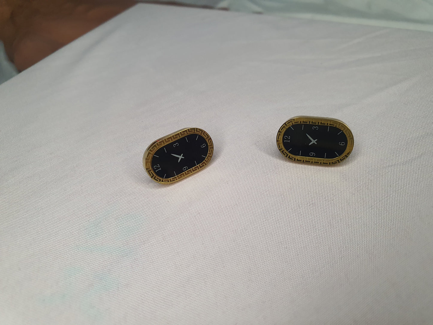 Luxury Gold Watch Face Jewelry – Earrings, Bracelet, Necklace & Complete Set - Mux E Mart