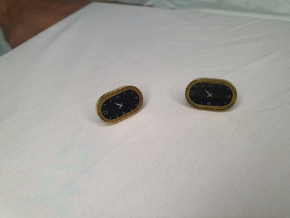 Luxury Gold Watch Face Jewelry – Earrings, Bracelet, Necklace & Complete Set - Mux E Mart