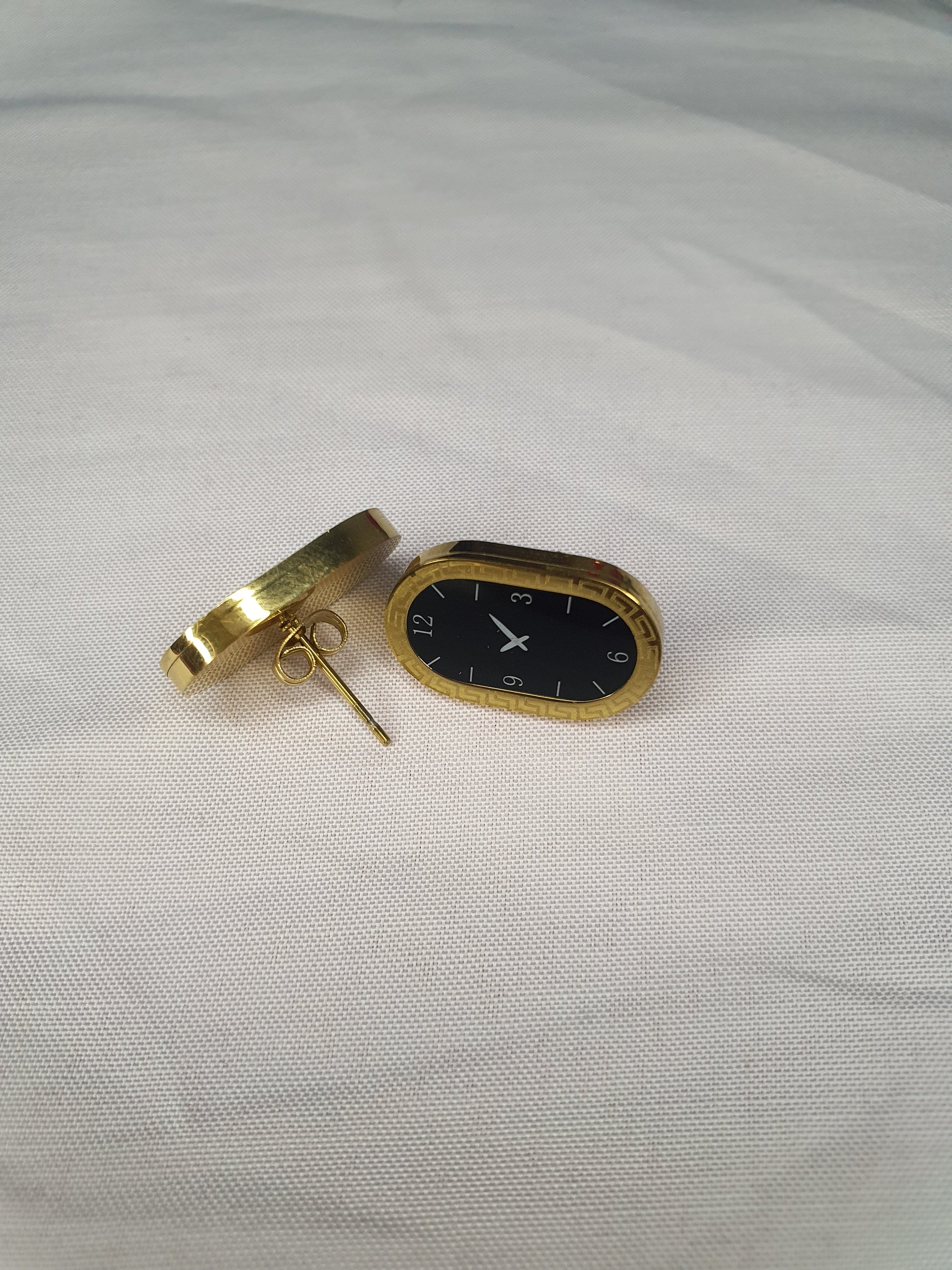 Luxury Gold Watch Face Jewelry – Earrings, Bracelet, Necklace & Complete Set - Mux E Mart