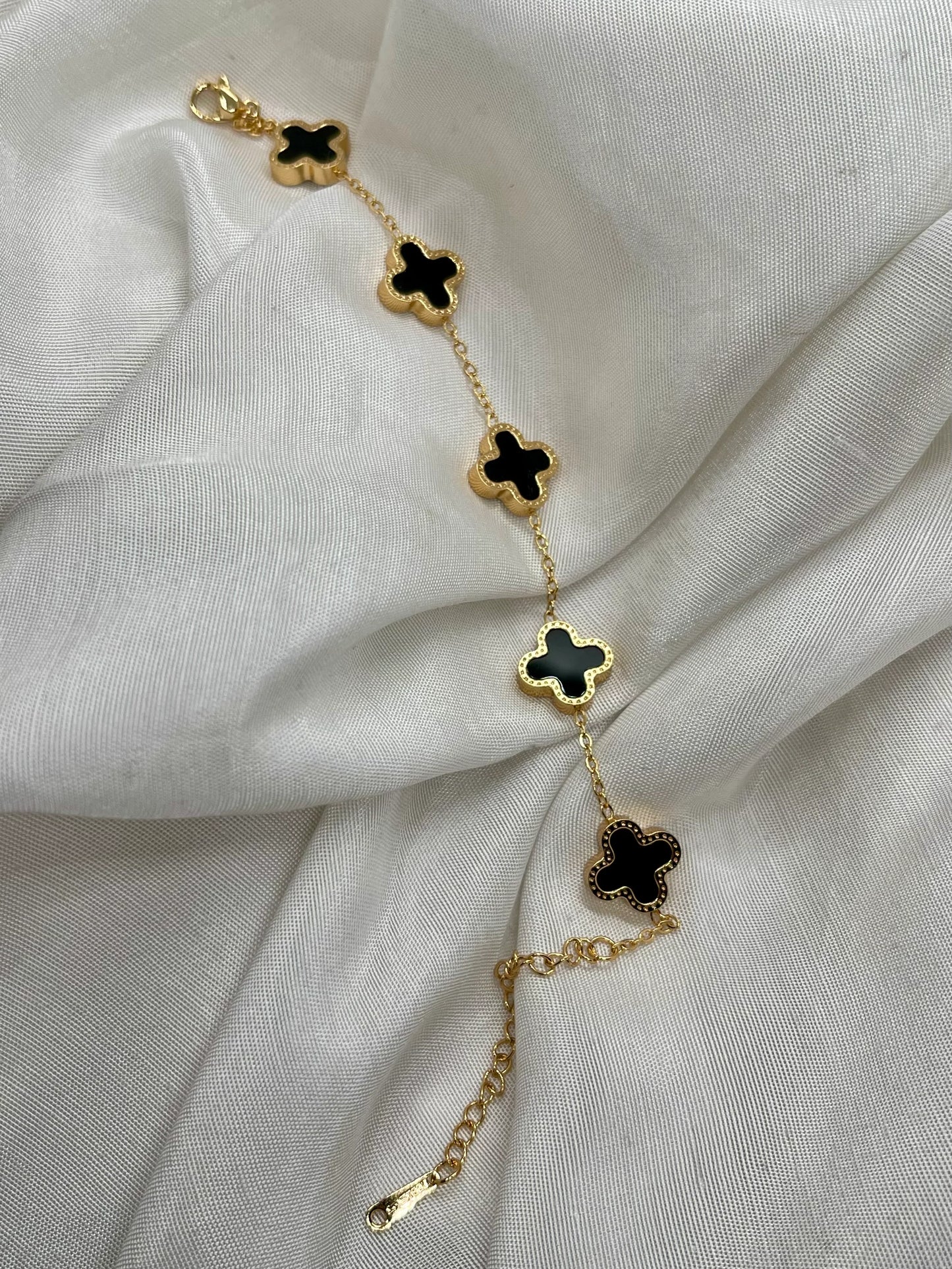 Clover Bracelet for Girls – Trending Stainless Steel Bracelet - Mux E Mart