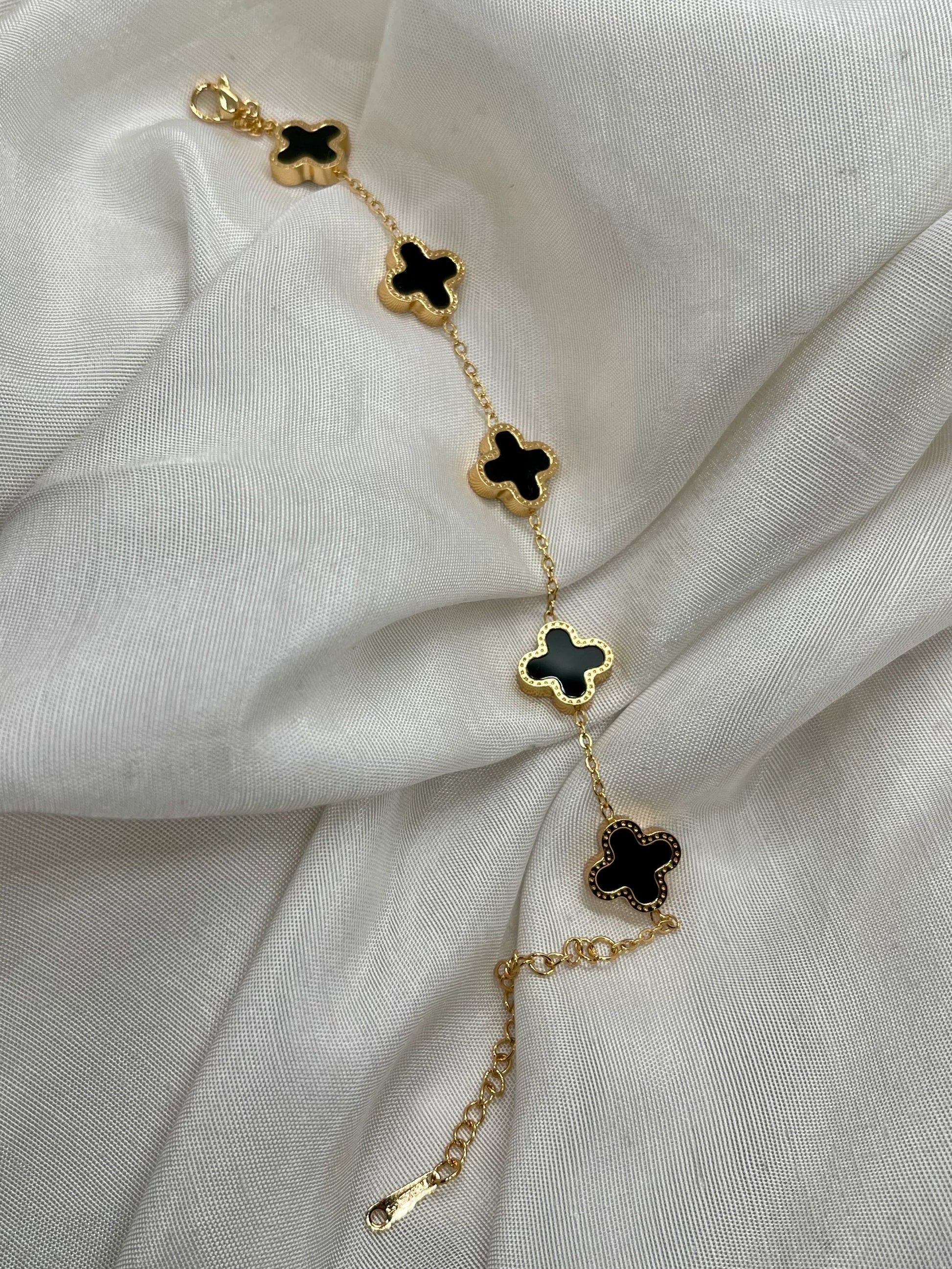 Clover Bracelet for Girls – Trending Stainless Steel Bracelet - Mux E Mart