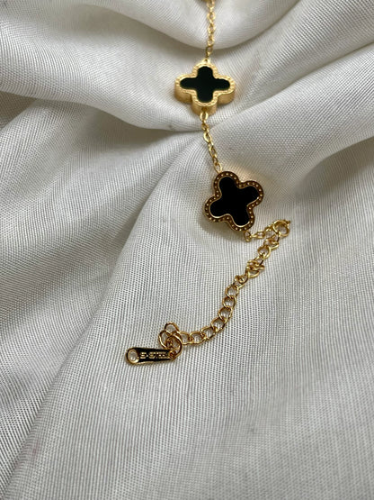 Clover Bracelet for Girls – Trending Stainless Steel Bracelet - Mux E Mart