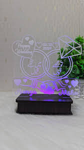 Mux E Mart Tu Mujhe Qabool"Mai Tujhe Qabool"3d Customized illusion Lamp - Mux E Mart